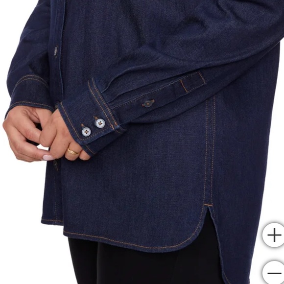 Buffalo Stretch Denim Shirt Blue - Picture 7 of 16